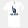 3005 - BELLA +CANVAS Unisex Jersey Short-Sleeve V-Neck T-Shirt Thumbnail