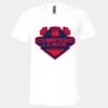 3005 - BELLA +CANVAS Unisex Jersey Short-Sleeve V-Neck T-Shirt Thumbnail