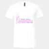 3005 - BELLA +CANVAS Unisex Jersey Short-Sleeve V-Neck T-Shirt Thumbnail