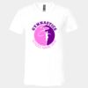 3005 - BELLA +CANVAS Unisex Jersey Short-Sleeve V-Neck T-Shirt Thumbnail