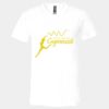 3005 - BELLA +CANVAS Unisex Jersey Short-Sleeve V-Neck T-Shirt Thumbnail