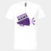3005 - BELLA +CANVAS Unisex Jersey Short-Sleeve V-Neck T-Shirt Thumbnail