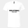 3005 - BELLA +CANVAS Unisex Jersey Short-Sleeve V-Neck T-Shirt Thumbnail
