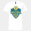 3005 - BELLA +CANVAS Unisex Jersey Short-Sleeve V-Neck T-Shirt Thumbnail