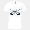 3005 - BELLA +CANVAS Unisex Jersey Short-Sleeve V-Neck T-Shirt Thumbnail