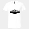 3005 - BELLA +CANVAS Unisex Jersey Short-Sleeve V-Neck T-Shirt Thumbnail