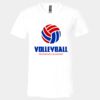 3005 - BELLA +CANVAS Unisex Jersey Short-Sleeve V-Neck T-Shirt Thumbnail