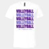 3005 - BELLA +CANVAS Unisex Jersey Short-Sleeve V-Neck T-Shirt Thumbnail