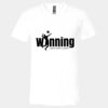3005 - BELLA +CANVAS Unisex Jersey Short-Sleeve V-Neck T-Shirt Thumbnail