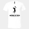 3005 - BELLA +CANVAS Unisex Jersey Short-Sleeve V-Neck T-Shirt Thumbnail