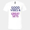 3005 - BELLA +CANVAS Unisex Jersey Short-Sleeve V-Neck T-Shirt Thumbnail