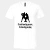 3005 - BELLA +CANVAS Unisex Jersey Short-Sleeve V-Neck T-Shirt Thumbnail