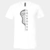 3005 - BELLA +CANVAS Unisex Jersey Short-Sleeve V-Neck T-Shirt Thumbnail
