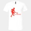 3005 - BELLA +CANVAS Unisex Jersey Short-Sleeve V-Neck T-Shirt Thumbnail