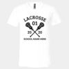 3005 - BELLA +CANVAS Unisex Jersey Short-Sleeve V-Neck T-Shirt Thumbnail