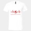 3005 - BELLA +CANVAS Unisex Jersey Short-Sleeve V-Neck T-Shirt Thumbnail
