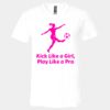 3005 - BELLA +CANVAS Unisex Jersey Short-Sleeve V-Neck T-Shirt Thumbnail