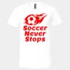 3005 - BELLA +CANVAS Unisex Jersey Short-Sleeve V-Neck T-Shirt Thumbnail
