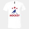 3005 - BELLA +CANVAS Unisex Jersey Short-Sleeve V-Neck T-Shirt Thumbnail