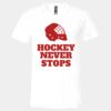 3005 - BELLA +CANVAS Unisex Jersey Short-Sleeve V-Neck T-Shirt Thumbnail