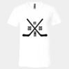 3005 - BELLA +CANVAS Unisex Jersey Short-Sleeve V-Neck T-Shirt Thumbnail