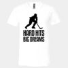 3005 - BELLA +CANVAS Unisex Jersey Short-Sleeve V-Neck T-Shirt Thumbnail