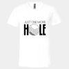 3005 - BELLA +CANVAS Unisex Jersey Short-Sleeve V-Neck T-Shirt Thumbnail