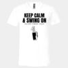 3005 - BELLA +CANVAS Unisex Jersey Short-Sleeve V-Neck T-Shirt Thumbnail