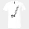 3005 - BELLA +CANVAS Unisex Jersey Short-Sleeve V-Neck T-Shirt Thumbnail