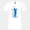 3005 - BELLA +CANVAS Unisex Jersey Short-Sleeve V-Neck T-Shirt Thumbnail