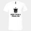 3005 - BELLA +CANVAS Unisex Jersey Short-Sleeve V-Neck T-Shirt Thumbnail