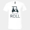 3005 - BELLA +CANVAS Unisex Jersey Short-Sleeve V-Neck T-Shirt Thumbnail