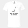 3005 - BELLA +CANVAS Unisex Jersey Short-Sleeve V-Neck T-Shirt Thumbnail