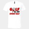 3005 - BELLA +CANVAS Unisex Jersey Short-Sleeve V-Neck T-Shirt Thumbnail