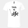 3005 - BELLA +CANVAS Unisex Jersey Short-Sleeve V-Neck T-Shirt Thumbnail