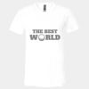 3005 - BELLA +CANVAS Unisex Jersey Short-Sleeve V-Neck T-Shirt Thumbnail