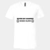 3005 - BELLA +CANVAS Unisex Jersey Short-Sleeve V-Neck T-Shirt Thumbnail