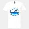 3005 - BELLA +CANVAS Unisex Jersey Short-Sleeve V-Neck T-Shirt Thumbnail