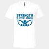3005 - BELLA +CANVAS Unisex Jersey Short-Sleeve V-Neck T-Shirt Thumbnail