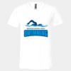 3005 - BELLA +CANVAS Unisex Jersey Short-Sleeve V-Neck T-Shirt Thumbnail