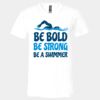 3005 - BELLA +CANVAS Unisex Jersey Short-Sleeve V-Neck T-Shirt Thumbnail