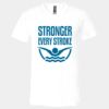 3005 - BELLA +CANVAS Unisex Jersey Short-Sleeve V-Neck T-Shirt Thumbnail