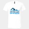 3005 - BELLA +CANVAS Unisex Jersey Short-Sleeve V-Neck T-Shirt Thumbnail
