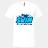 3005 - BELLA +CANVAS Unisex Jersey Short-Sleeve V-Neck T-Shirt Thumbnail