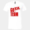 3005 - BELLA +CANVAS Unisex Jersey Short-Sleeve V-Neck T-Shirt Thumbnail