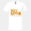 3005 - BELLA +CANVAS Unisex Jersey Short-Sleeve V-Neck T-Shirt Thumbnail