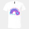 3005 - BELLA +CANVAS Unisex Jersey Short-Sleeve V-Neck T-Shirt Thumbnail