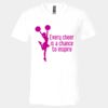 3005 - BELLA +CANVAS Unisex Jersey Short-Sleeve V-Neck T-Shirt Thumbnail