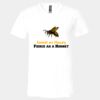 3005 - BELLA +CANVAS Unisex Jersey Short-Sleeve V-Neck T-Shirt Thumbnail