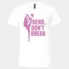 3005 - BELLA +CANVAS Unisex Jersey Short-Sleeve V-Neck T-Shirt Thumbnail